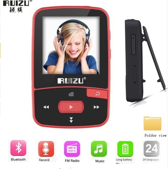 Máy nghe nhạc thể thao RUIZU X50 có Bluetooth