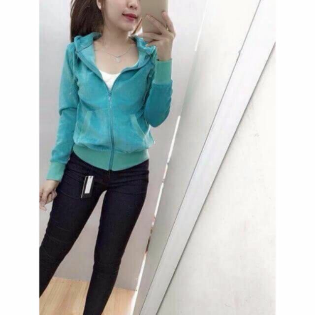 [HCM]Áo Khoác Nhung Nữ Cá Tính