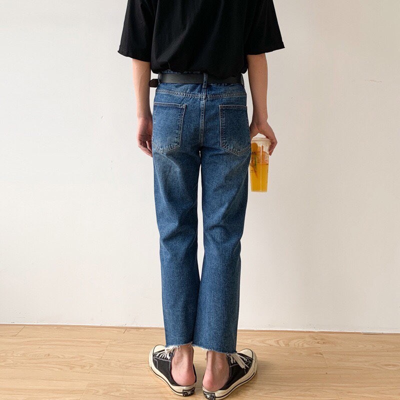 Quần Baggy Rách gối phong cách