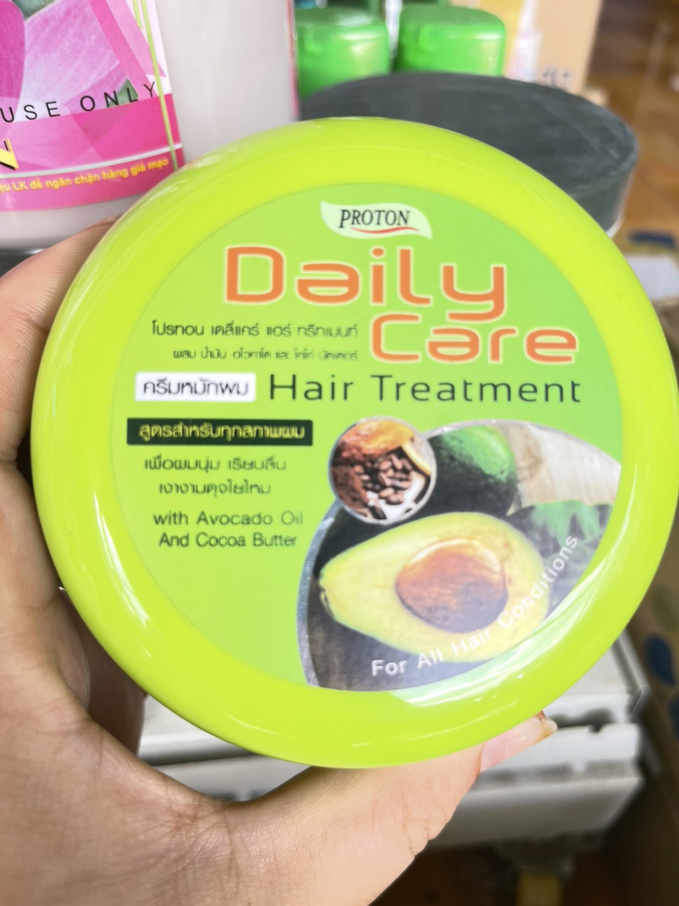Kem ủ tóc trái bơ daily care 500ml thái lan