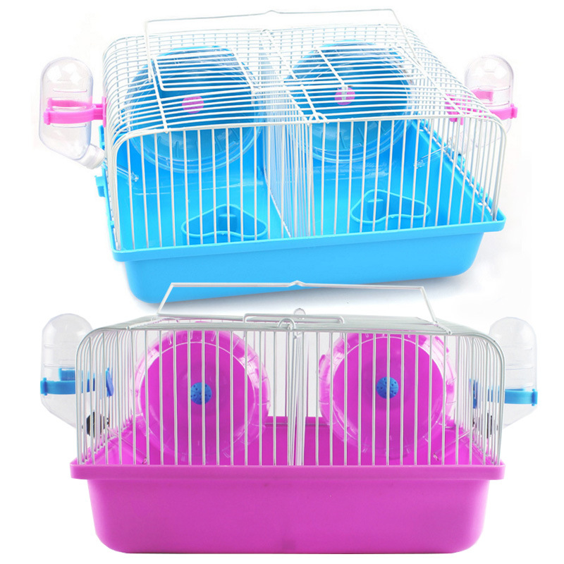 Lồng nuôi chuột hamster ngăn đôi rẻ đẹp🐹 [GIẢM GIÁ CỰC SỐC]🐹