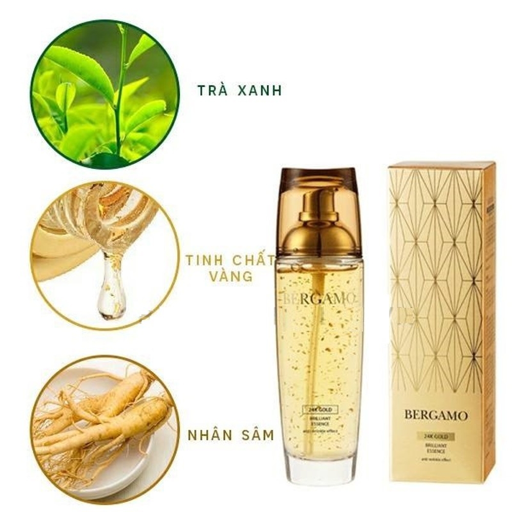 Serum Dưỡng Da Bergamo Hàn Quốc Gold 24K Chống Nhăn