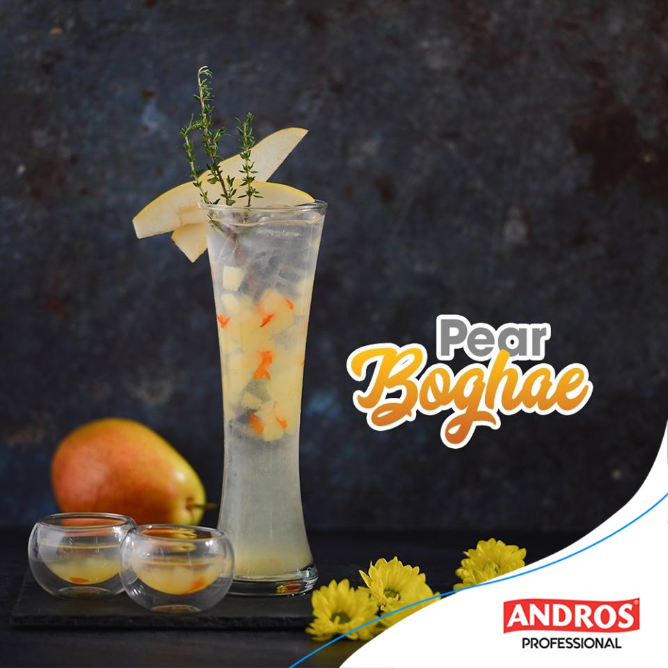Mứt Andros Chunky Lê & Hoa Cúc (Pear &Chrysanthemun) 1Kg