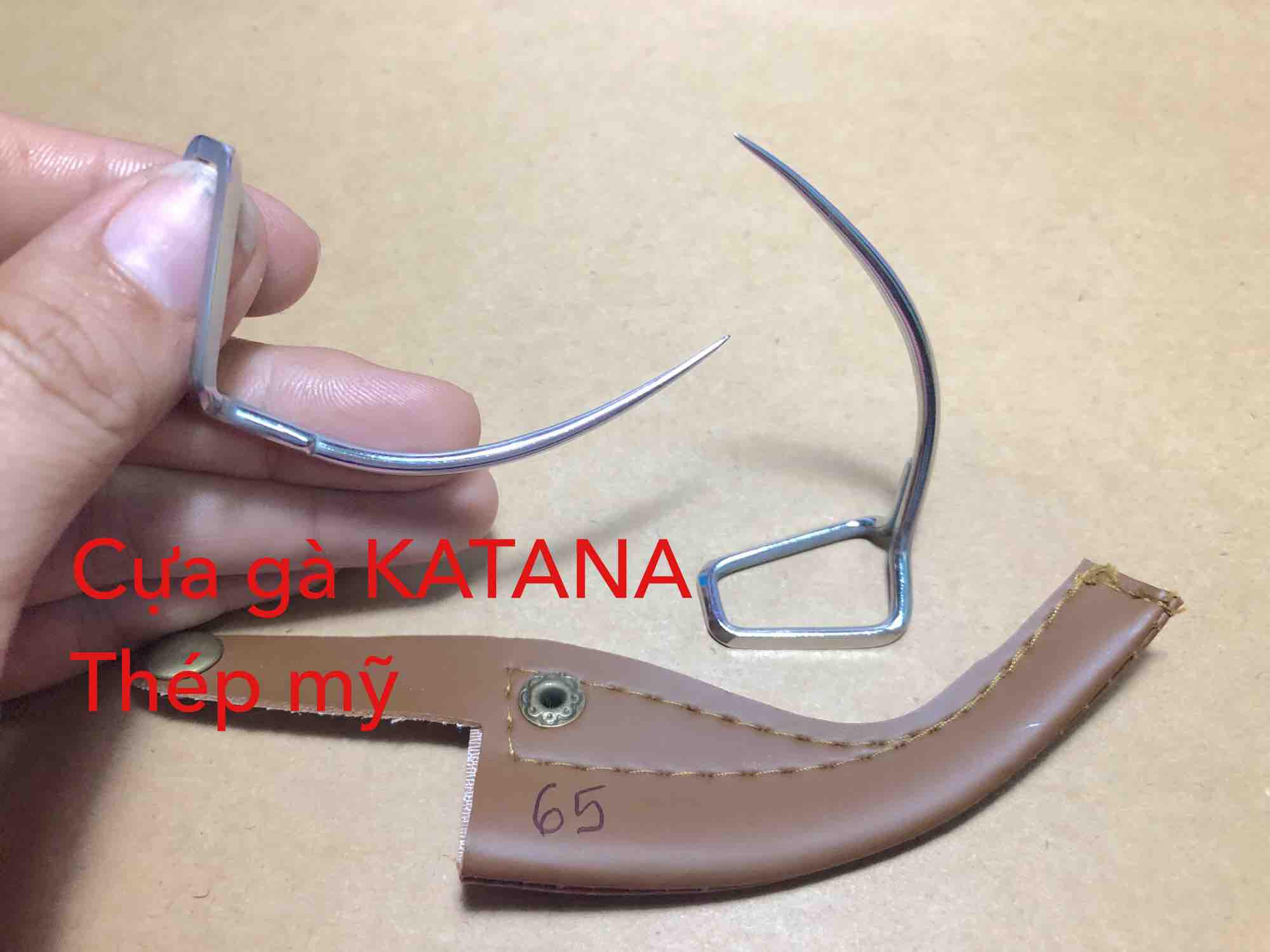 [HCM]Cựa gà nòi 65 thép mỹ