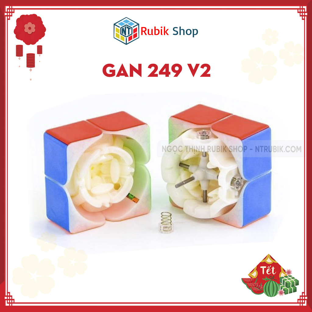 Rubik 2x2x2 GAN 249 V2 M Stickerless
