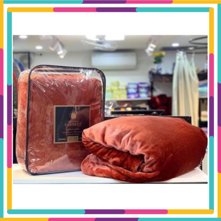 [Type 1 - Weighs 2.2 kg] High Quality Rabbit Fur Blanket