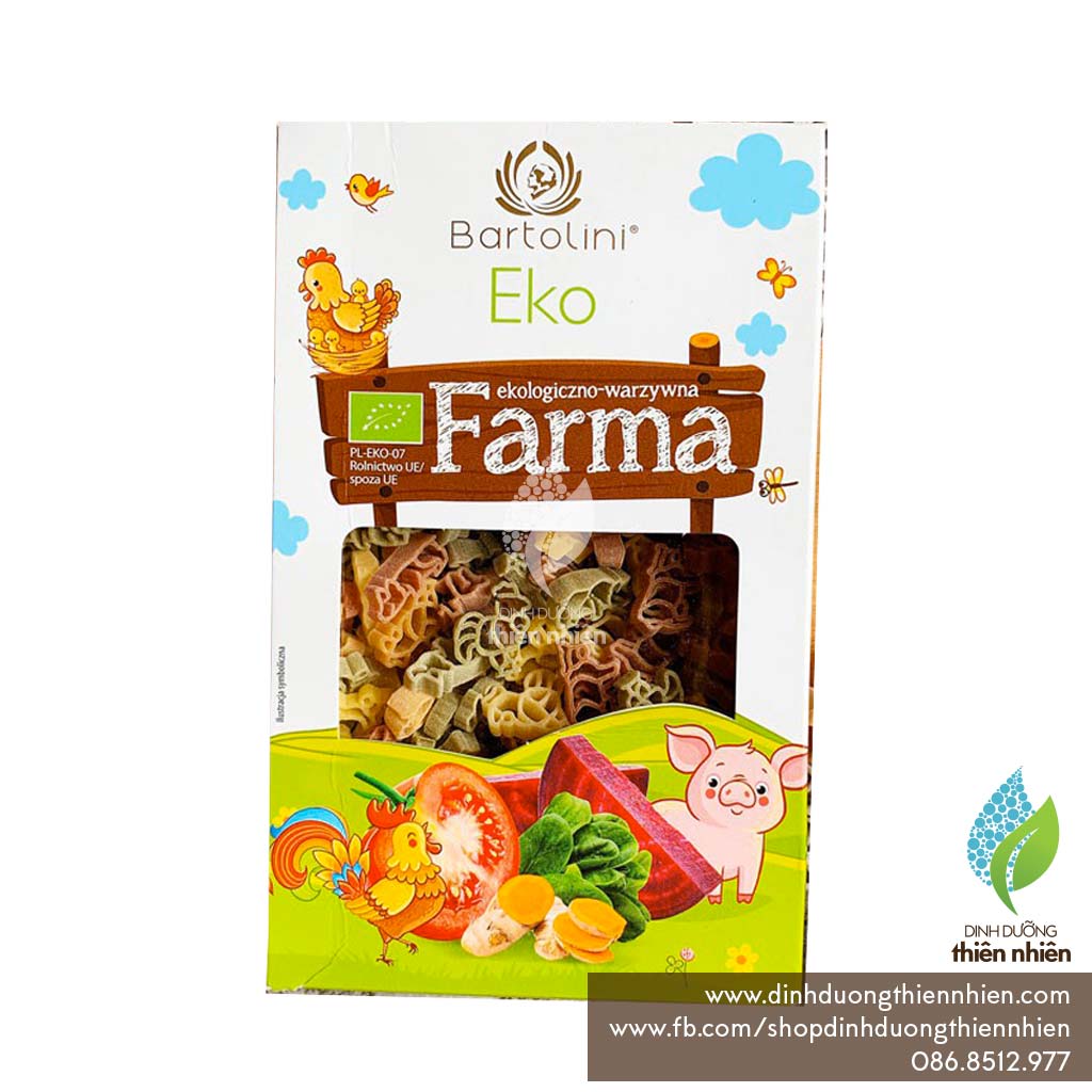 [TÚI NGUYÊN] Mì Nui Hữu Cơ Markal, Bio Junior, Bartolini Organic Pasta
