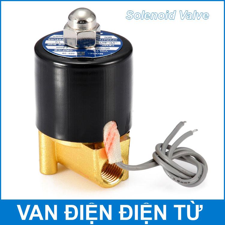 Van khóa mở nước bằng điện từ 220V 2W-025-08