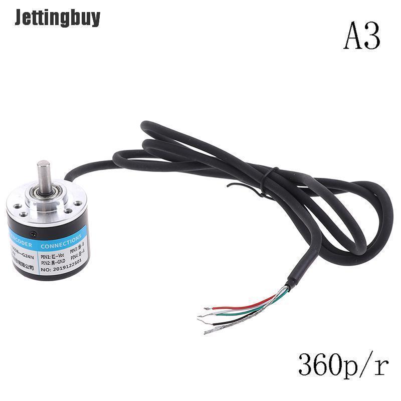 Jettingbuy Bộ Mã Hóa Quay Gia Tăng Quang Điện 100/200/360/400/500/600P/R 5V-24V
