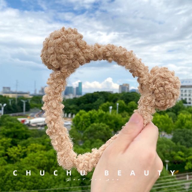 CÀI TÓC TAI GẤU CUTE (6 màu)