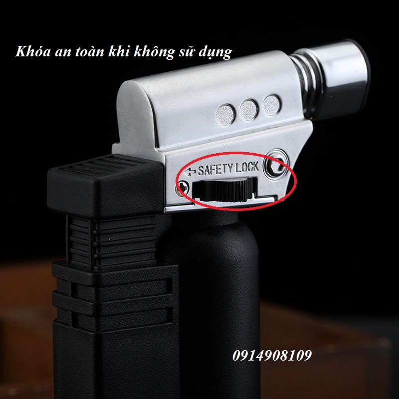 Bật khò nướng bartender - caramel - kem trứng AOMAI cao cấp