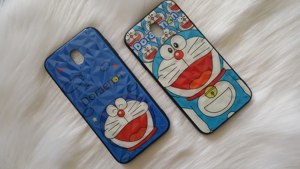 Ốp lưng Samsung J730/J7pro - ốp 3D kim cương Doraemon