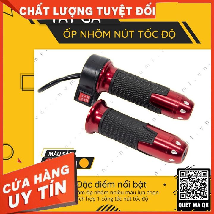 [ HÀNG CHÍNH HÃNG ] Tay Ga Ốp Nhôm Nút Tốc Độ Chất Lượng Tốt, Dễ Lắp