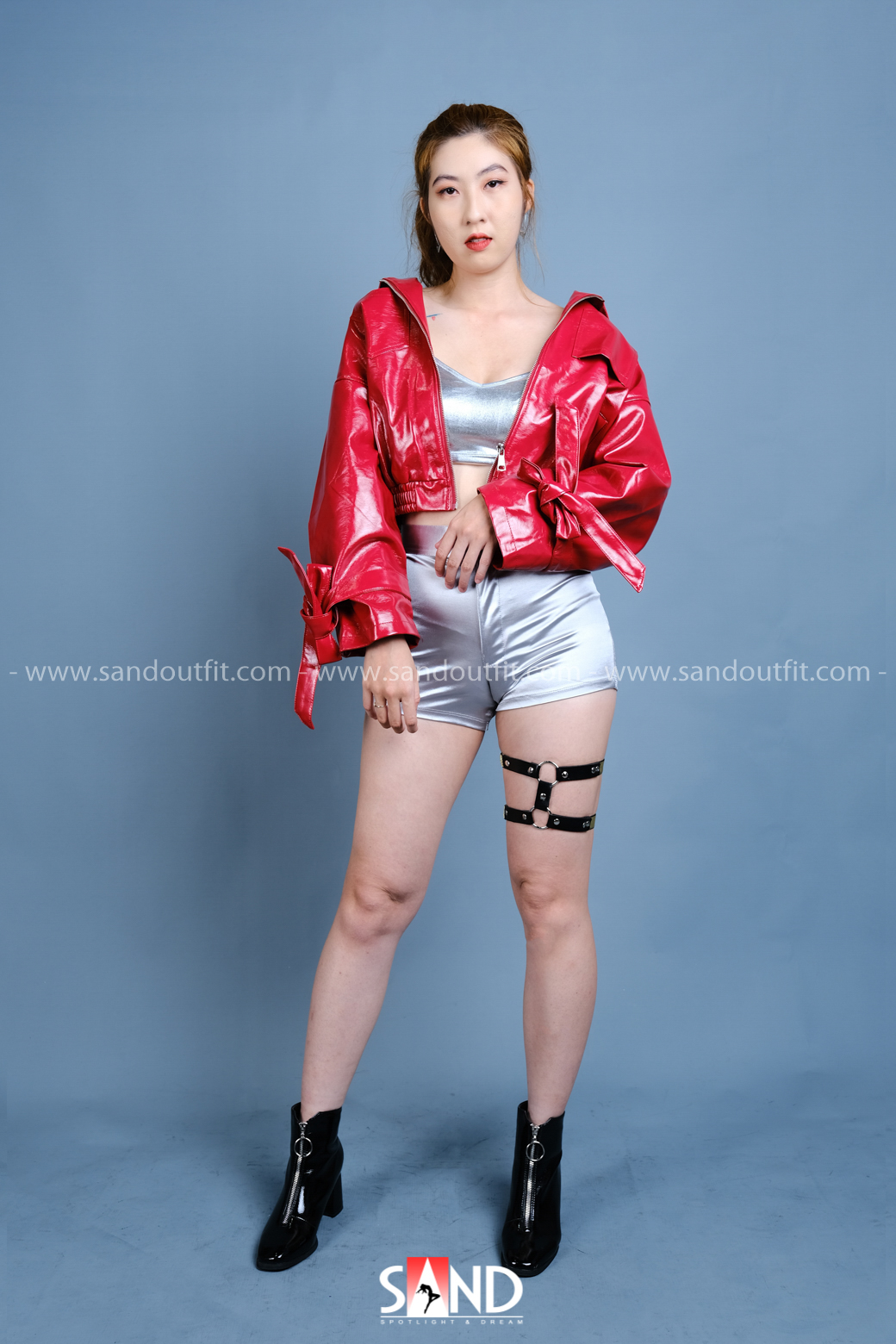 Quần Short Lụa Bạc