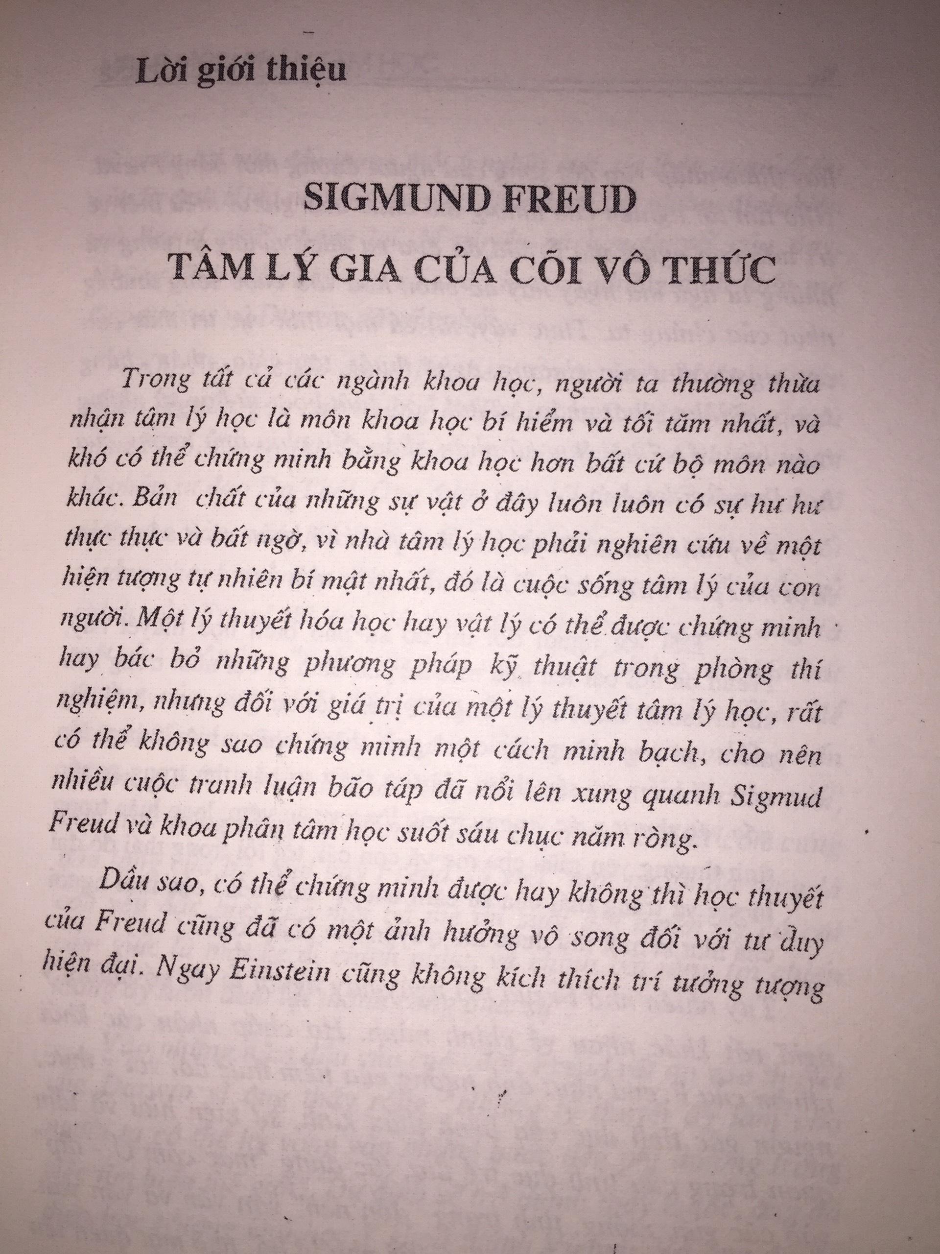 Phân Tâm Học Nhập Môn - Sigmund Freud (Bản Chuẩn)