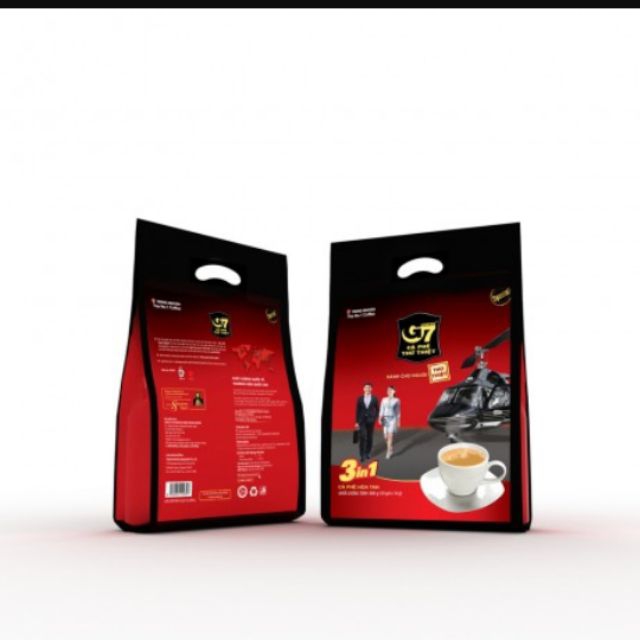 G7 3in1 - bịch 50 sachets 16gr.CHUẨN GU CÀ PHÊ