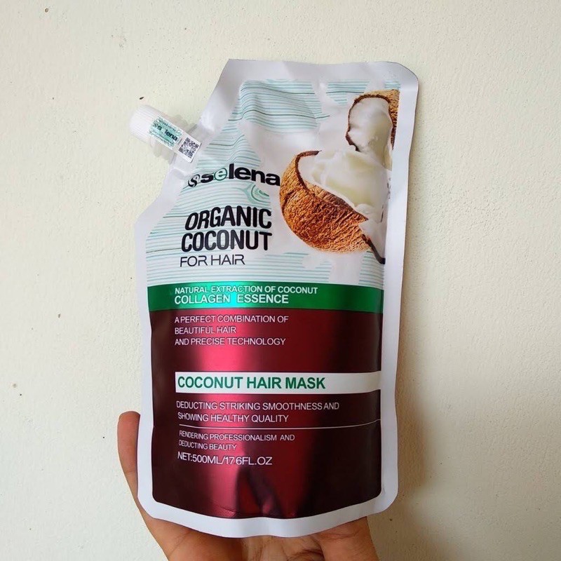 Hấp tóc hương dừa organic coconut 500ml