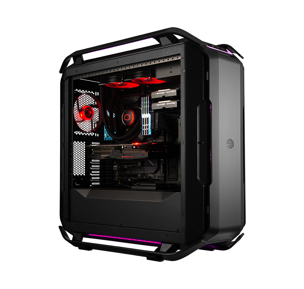 [Trả góp 0%]Vỏ Case Cooler Master Cosmos C700P BLACK EDITION - Hàng Chính Hãng