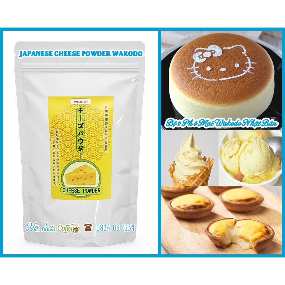 Bột Phô Mai Wakodo Nhật Bản - JAPANESE CHEESE POWDER 100g