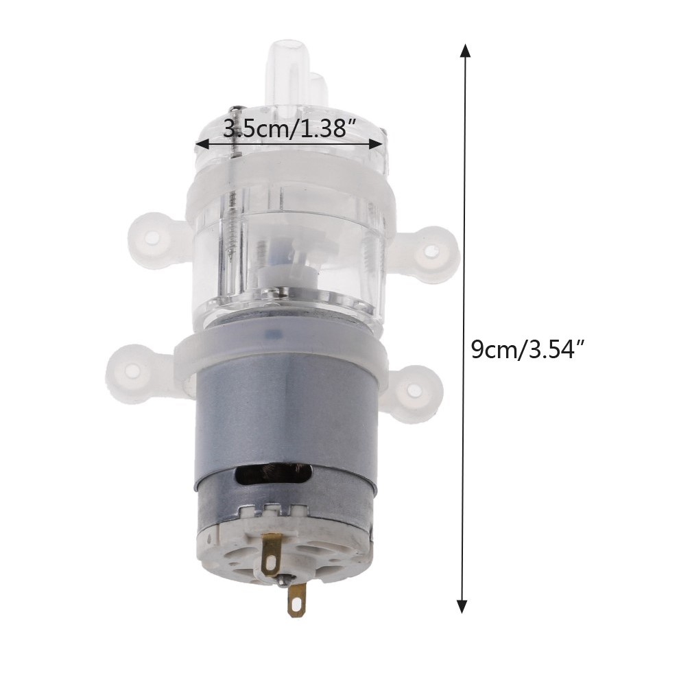 Bơm nước bơm hơi mini 12V bơm màng bơm áp suất hút nước trực tiếp