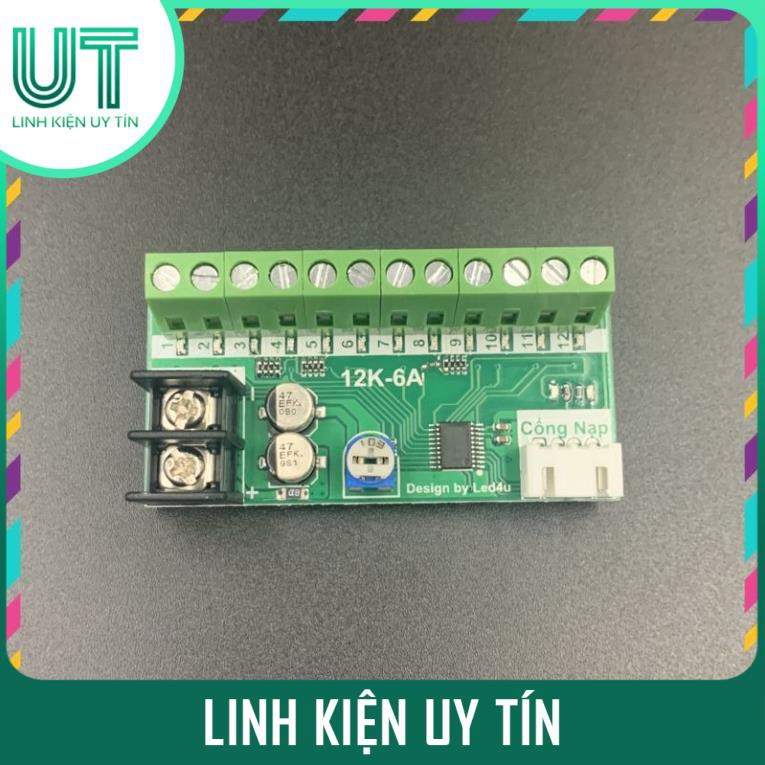 Mạch Led Vẫy 12 Kênh 6A LED4U-4U1206