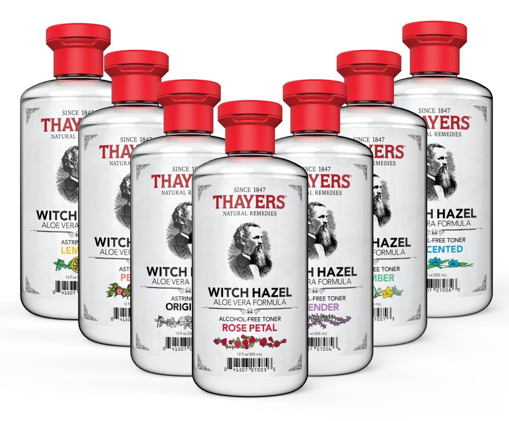 Nước Hoa Hồng Không Cồn Thayers Witch Hazel Rose Petal 355ml (Dành cho da khô, da thường)