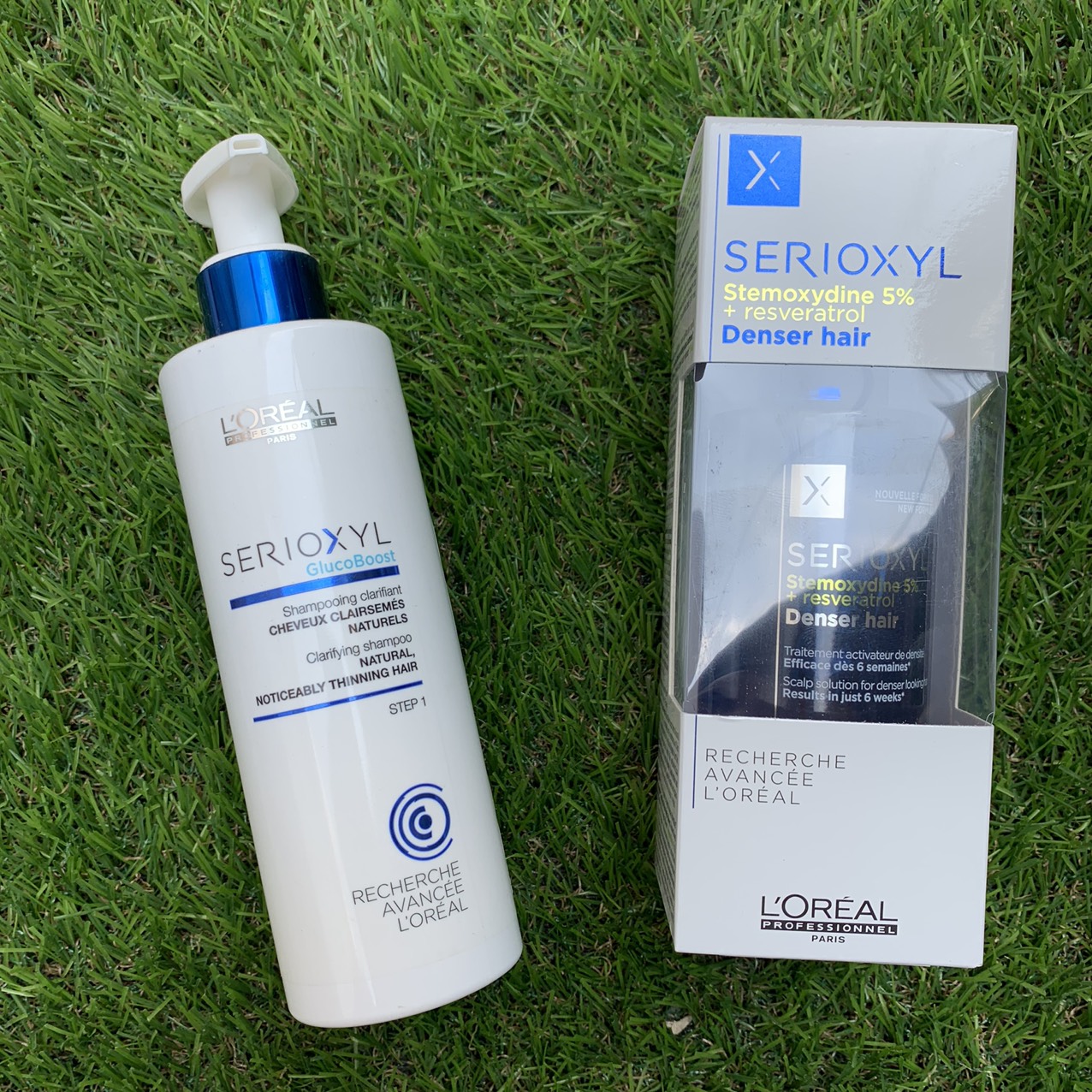 [HCM]Dầu gội và tinh chất Loreal Serioxyl ngăn rụng và kích thích mọc tóc