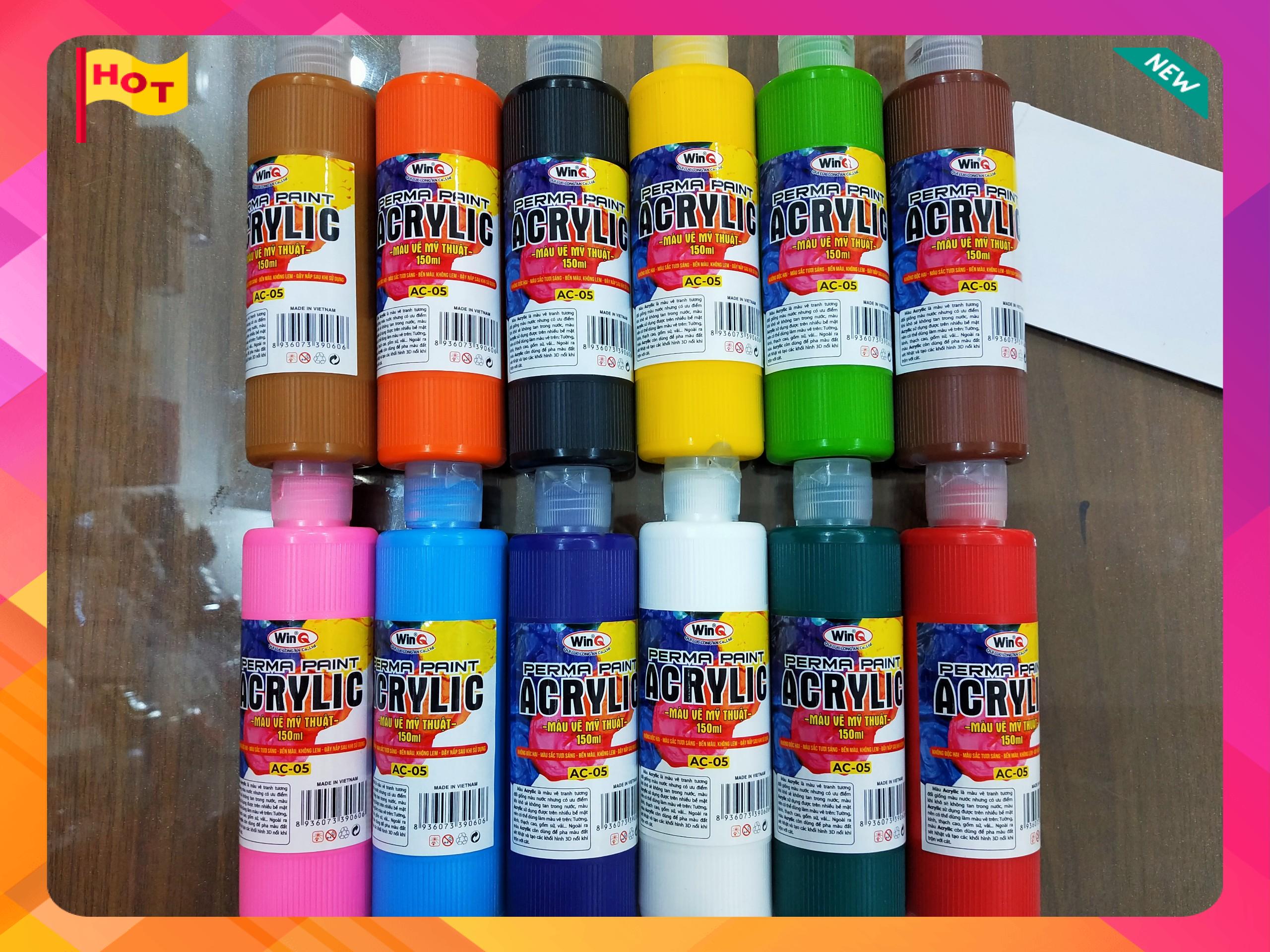 Màu Acrylic Ac-05 - chai 150ml