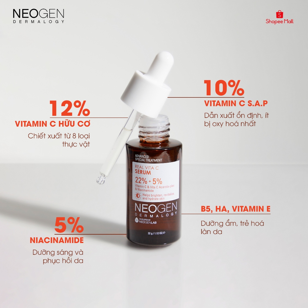 Tinh chất Neogen Dermalogy Real Serum 32g/30ml