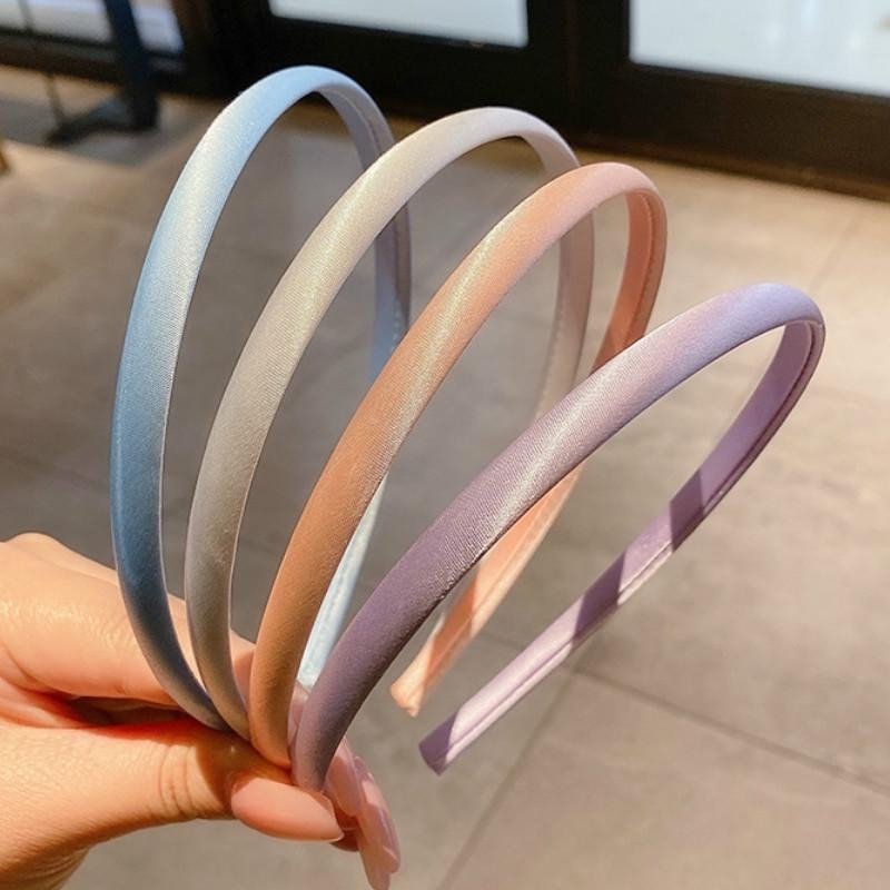 BỜM CÀI TÓC 1cm  SATIN