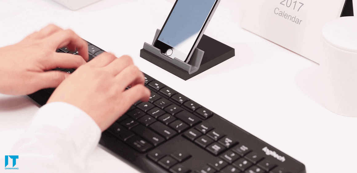 BÀN PHÍM LOGITECH K375S (KẾT NỐI KHÔNG DÂY BLUETOOTH/ BẢO HÀNH 1 NĂM)