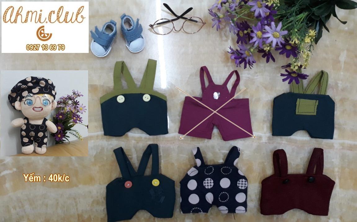 Outfit doll 20 kpop yếm, mũ nồi