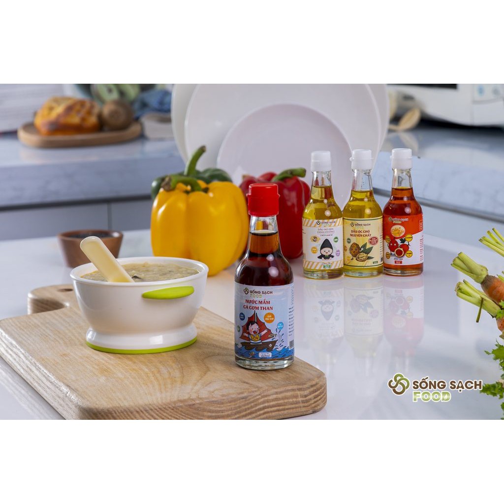 Nước mắm ăn dặm cho bé Cá cơm than