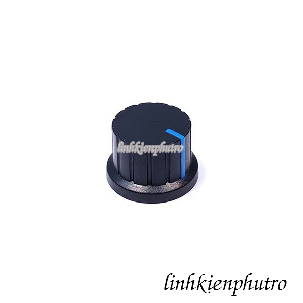 COmbo 10 cái Núm Volume 6mm Trục Hoa - Phi 24mm