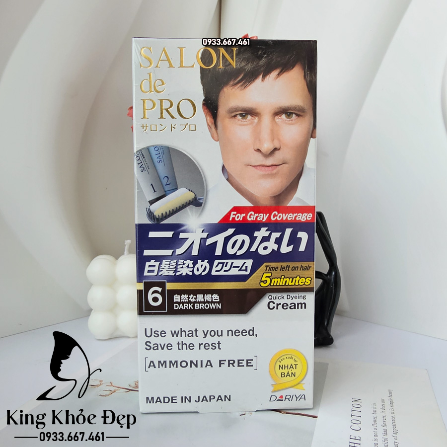 Thuốc Nhuộm Tóc Nam Salon De Pro Nhật Bản