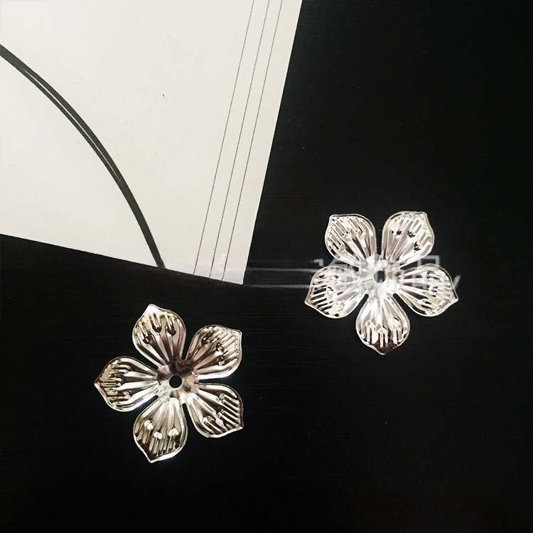 Phiến hoa mai 5 cánh 22mm, nguyên liệu làm trâm cài tóc cổ trang, nguyên liệu diy, Sỉ phụ kiện Khánh Huyền