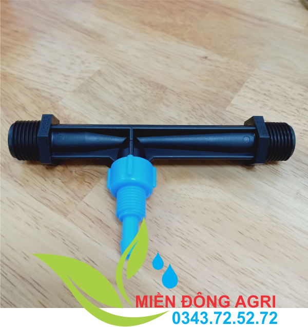 Bộ venturi hút phân phi 21mm [XANH-ĐEN]