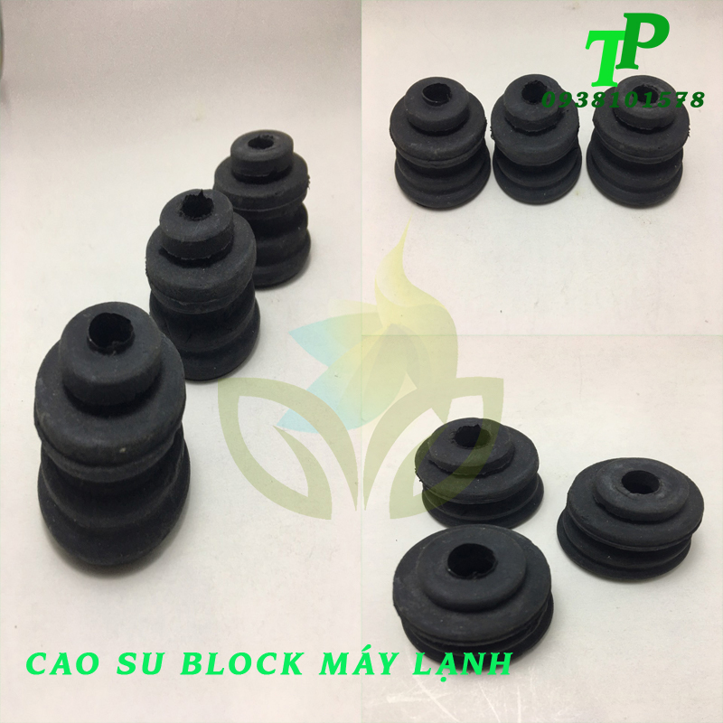 Cao su chân Block máy lạnh Bộ 3 cục