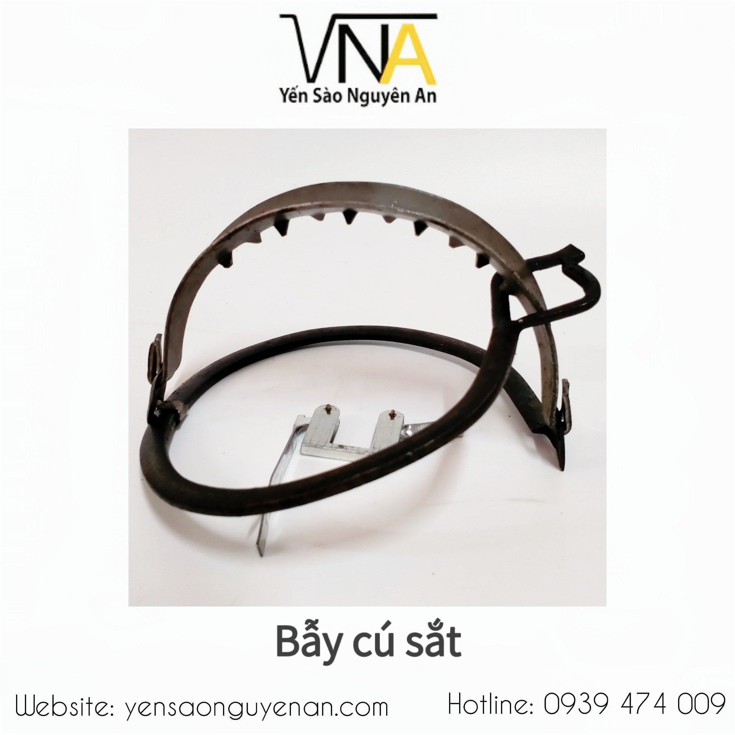 BẪY SẮT KẸP CHIM CÚ
