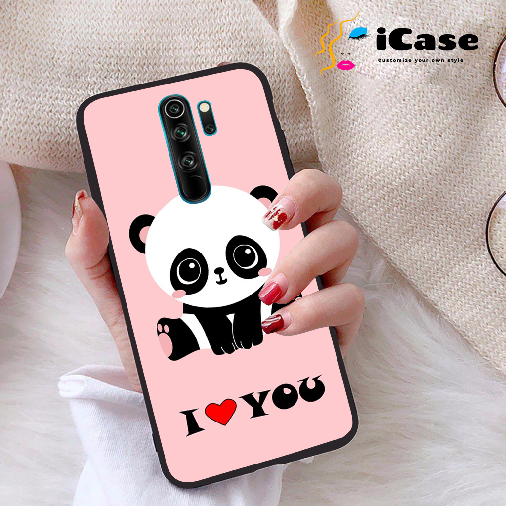 Ốp lưng xiaomi redmi note 8 pro viền dẻo tpu bst panda