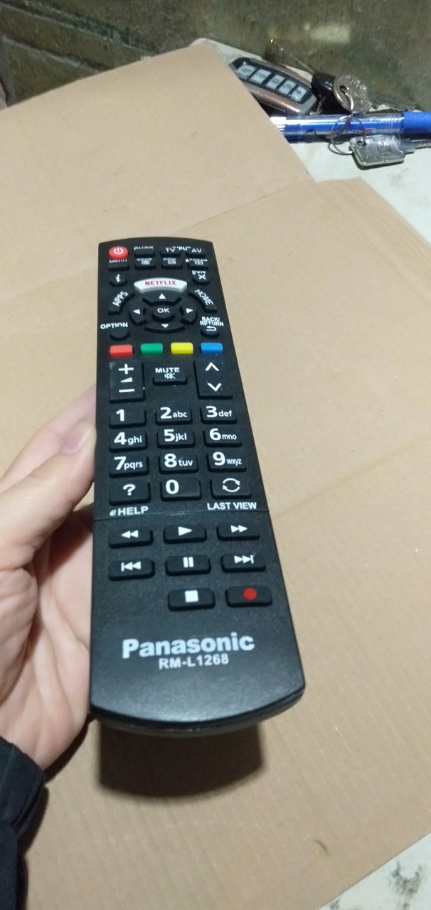 điều khiển tivi panasonic 1268