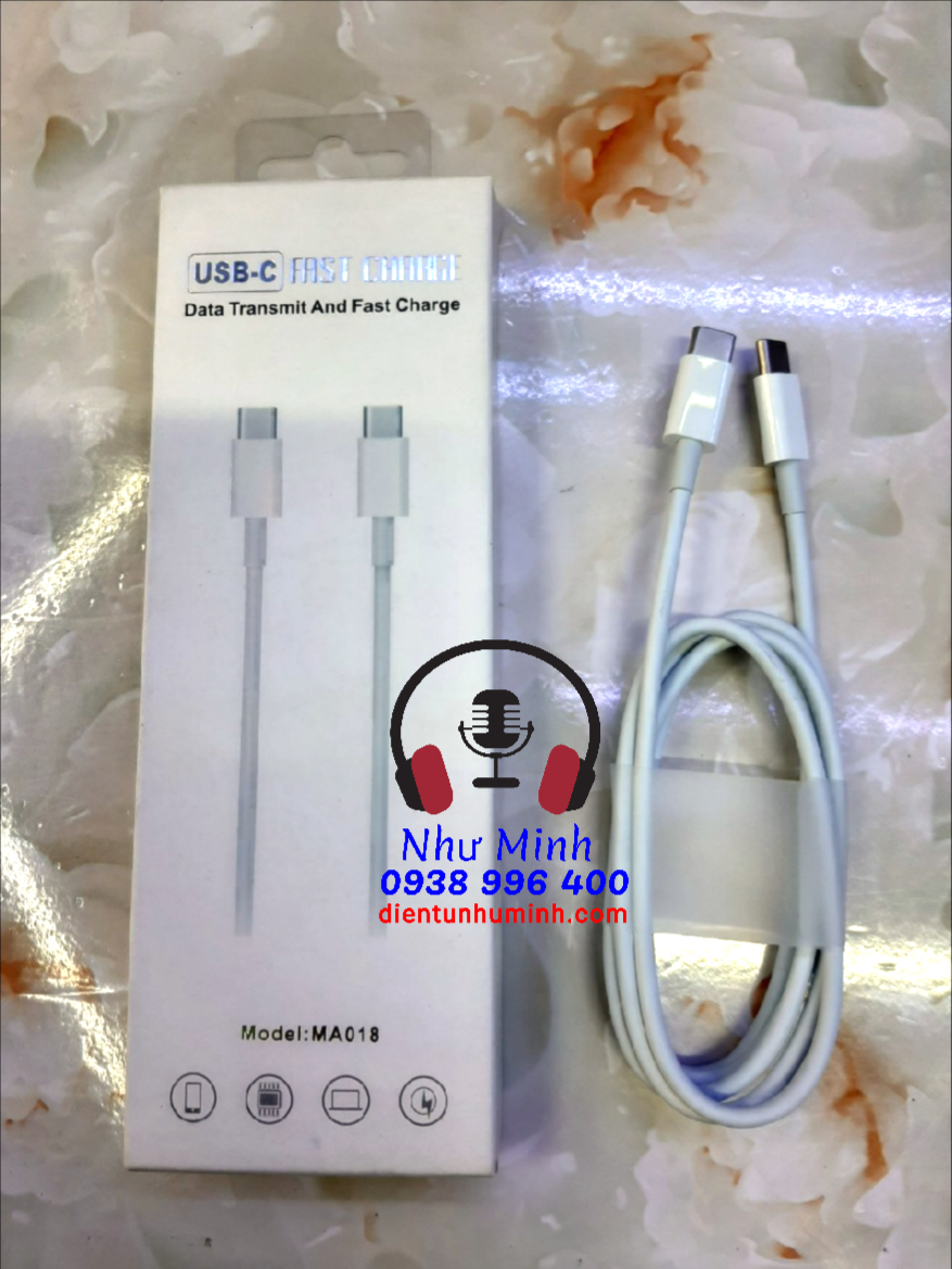 [HCM]Dây sạc 2 đầu type c 1 mét