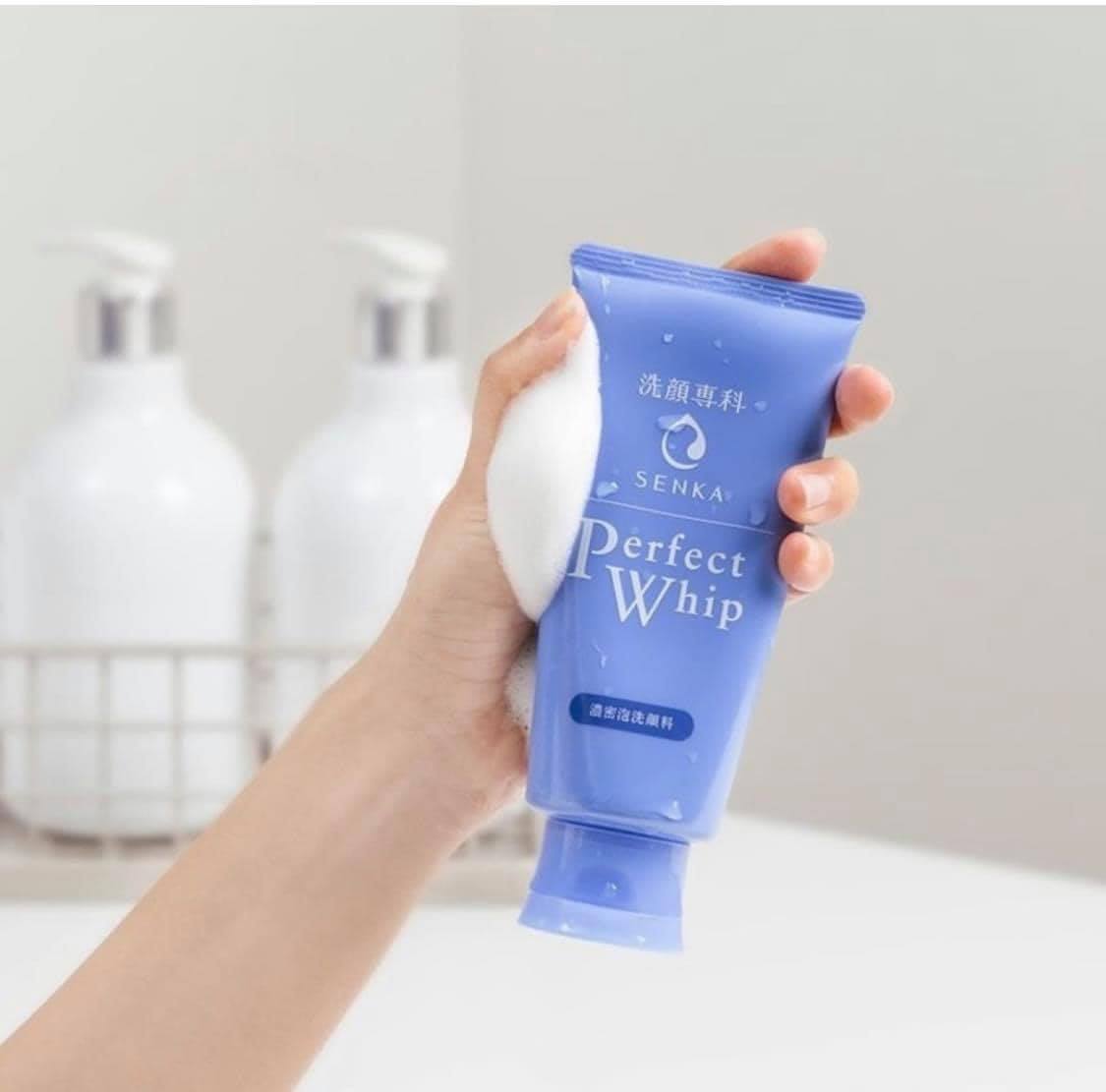 Sữa Rửa Mặt Sen.ka Perfect Whip 120g - Nhật Bản