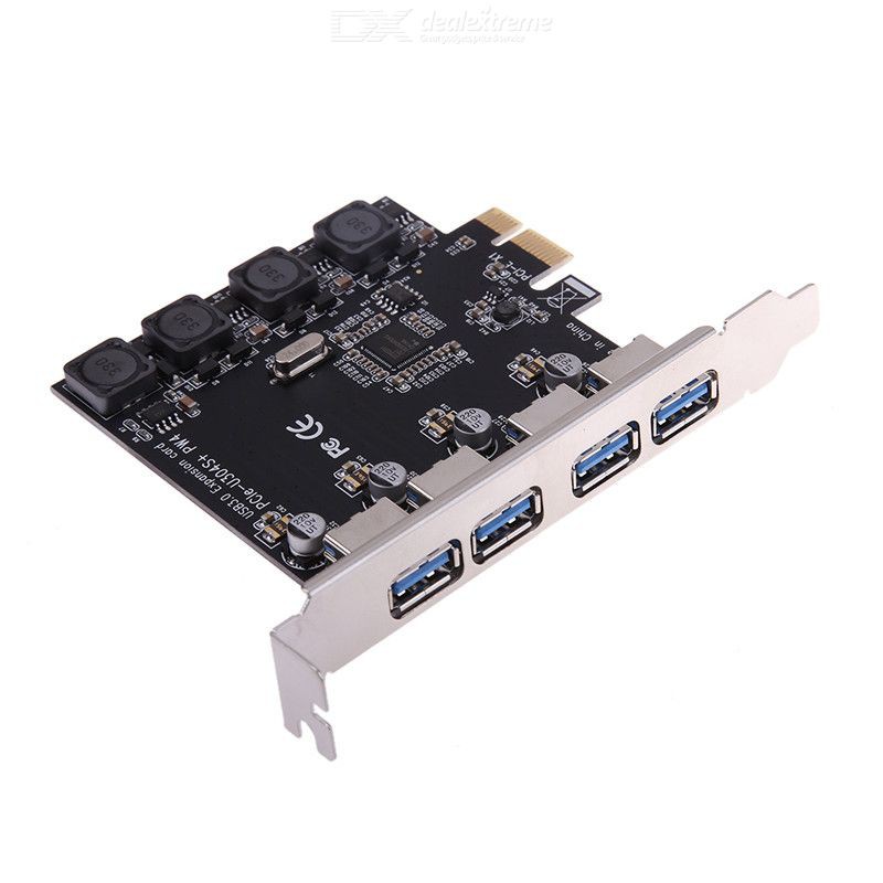 Card chuyển đổi PCI Express RA 4 CỔNG USB 3.0