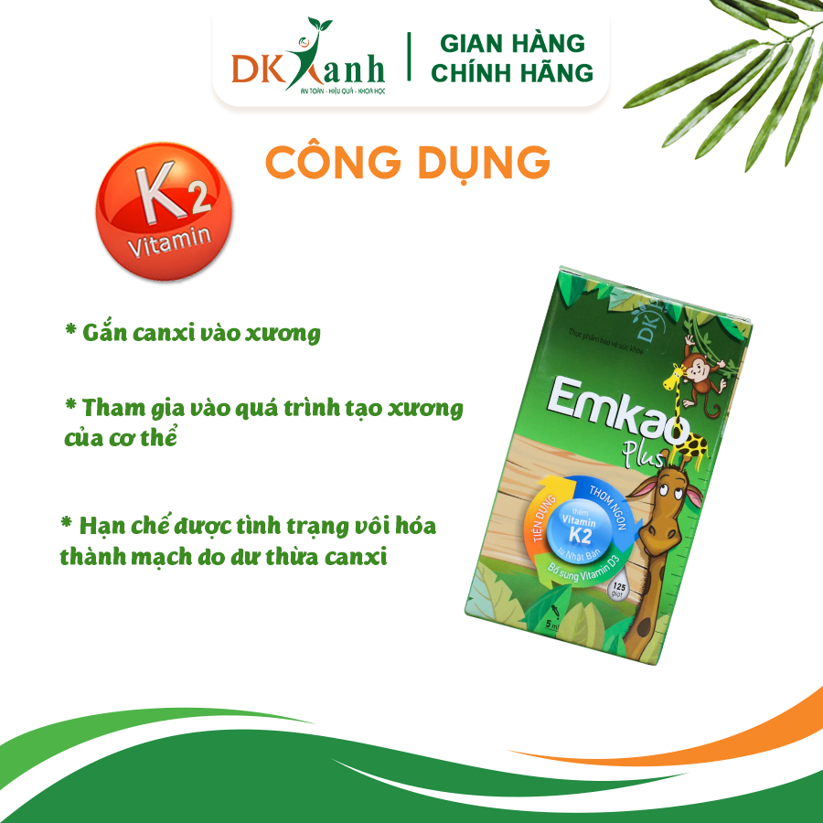 Vitamin D3 Emkao Plus - DK Pharma