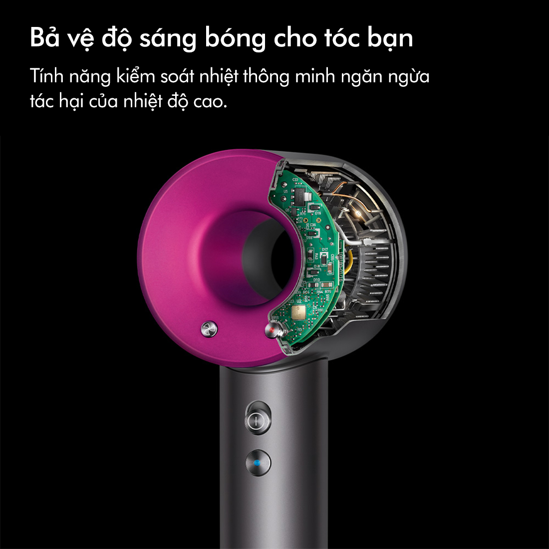 [TỪ 20H 6.7: Voucher Tích lũy 800K] Máy sấy tóc Dyson Supersonic ™ HD15 (Ceramic Pop)