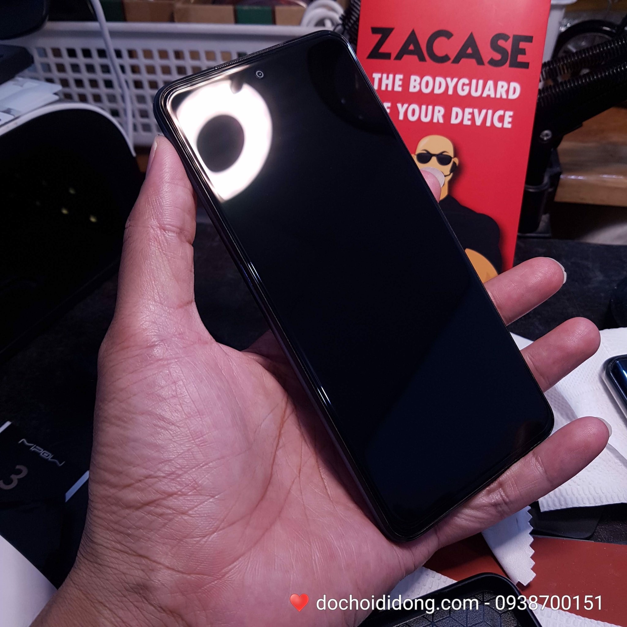 Miếng dán cường lực Xiaomi Redmi note 9S Zacase All Clear True 2.5D