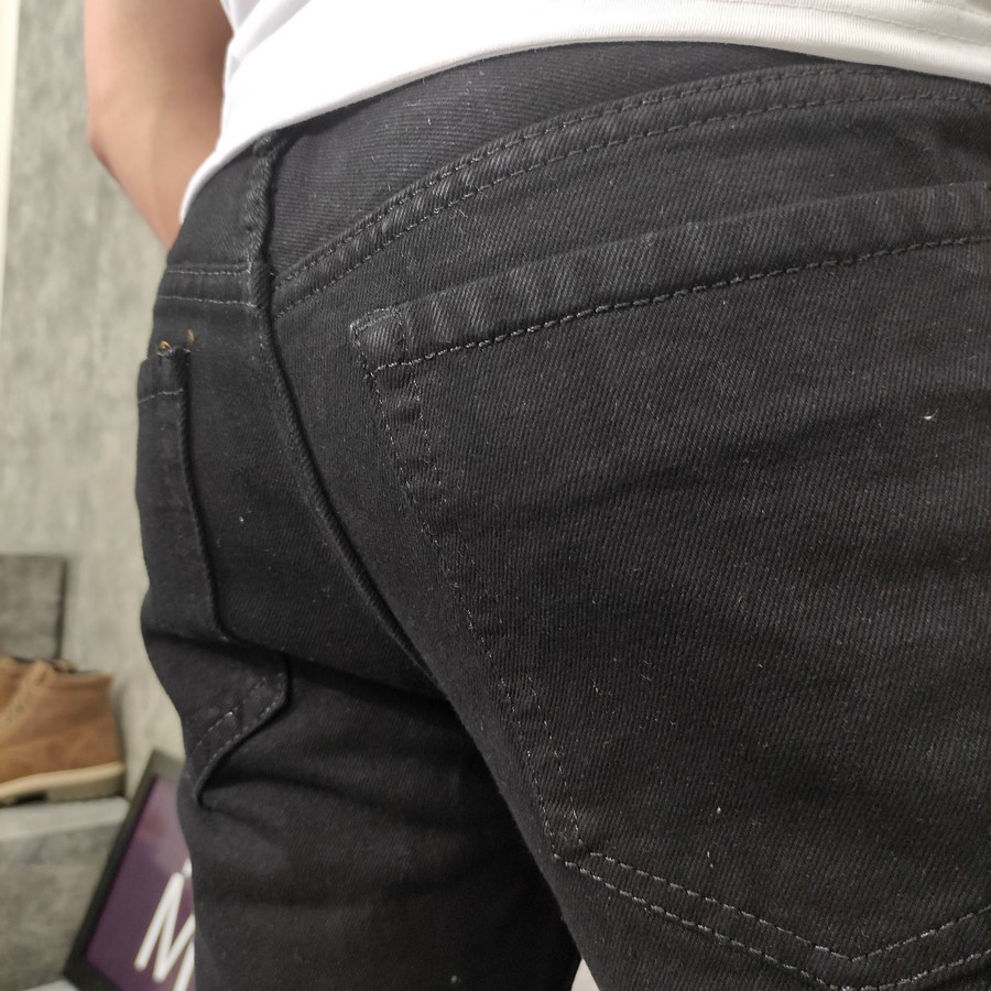 Quần short jean nam MĐ Q169 đen