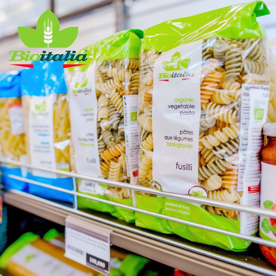 [Hoàn Tiền 15%]Nui ống dài rau củ hữu cơ Bioitalia veggie penne 500g