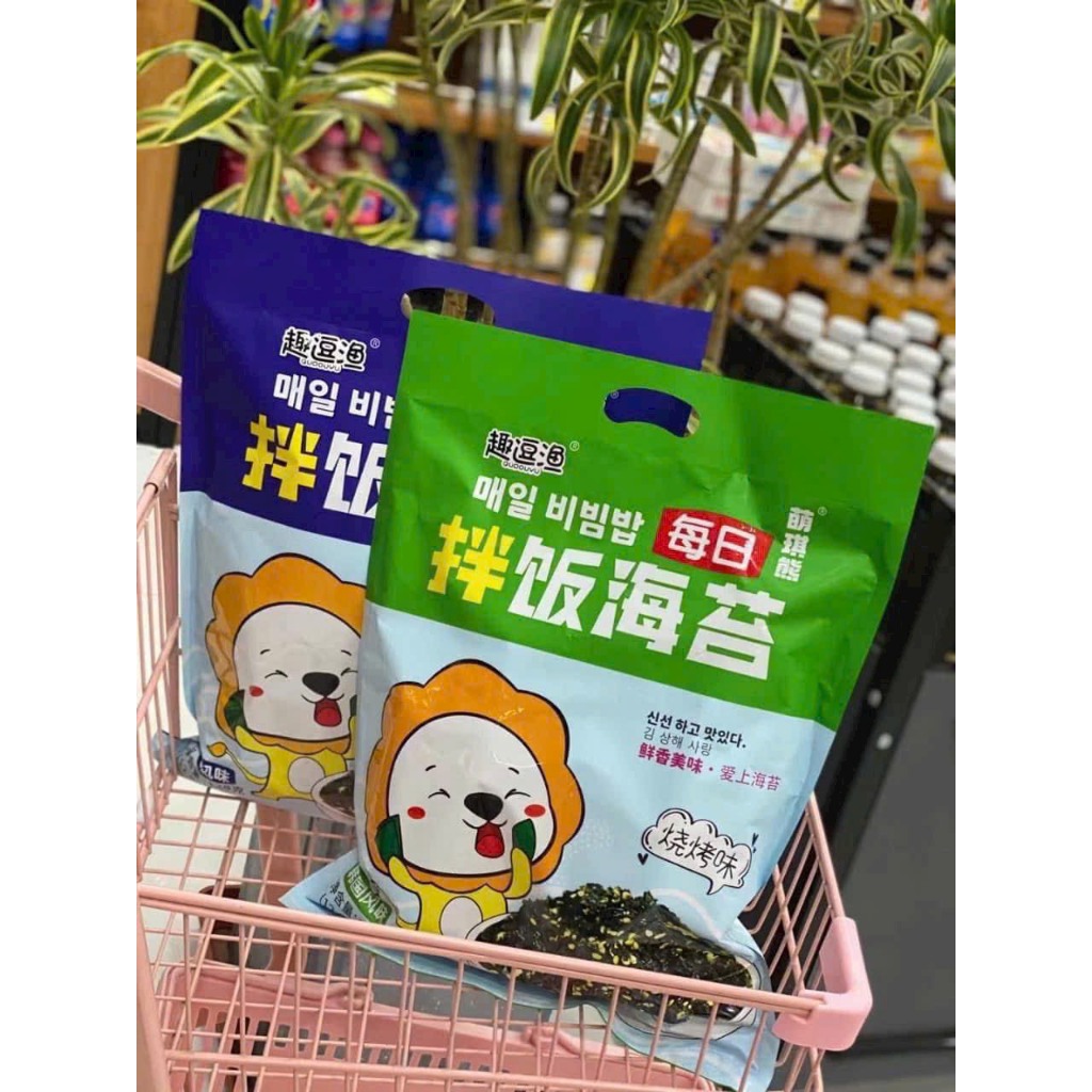 Rong Biển Sư Tử Trộn Cơm Khổng Lồ 128gr